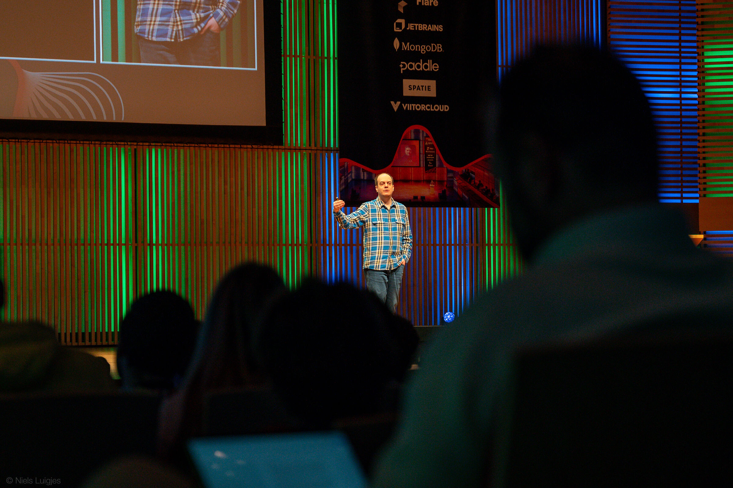 Sebastian Bergmann on stage