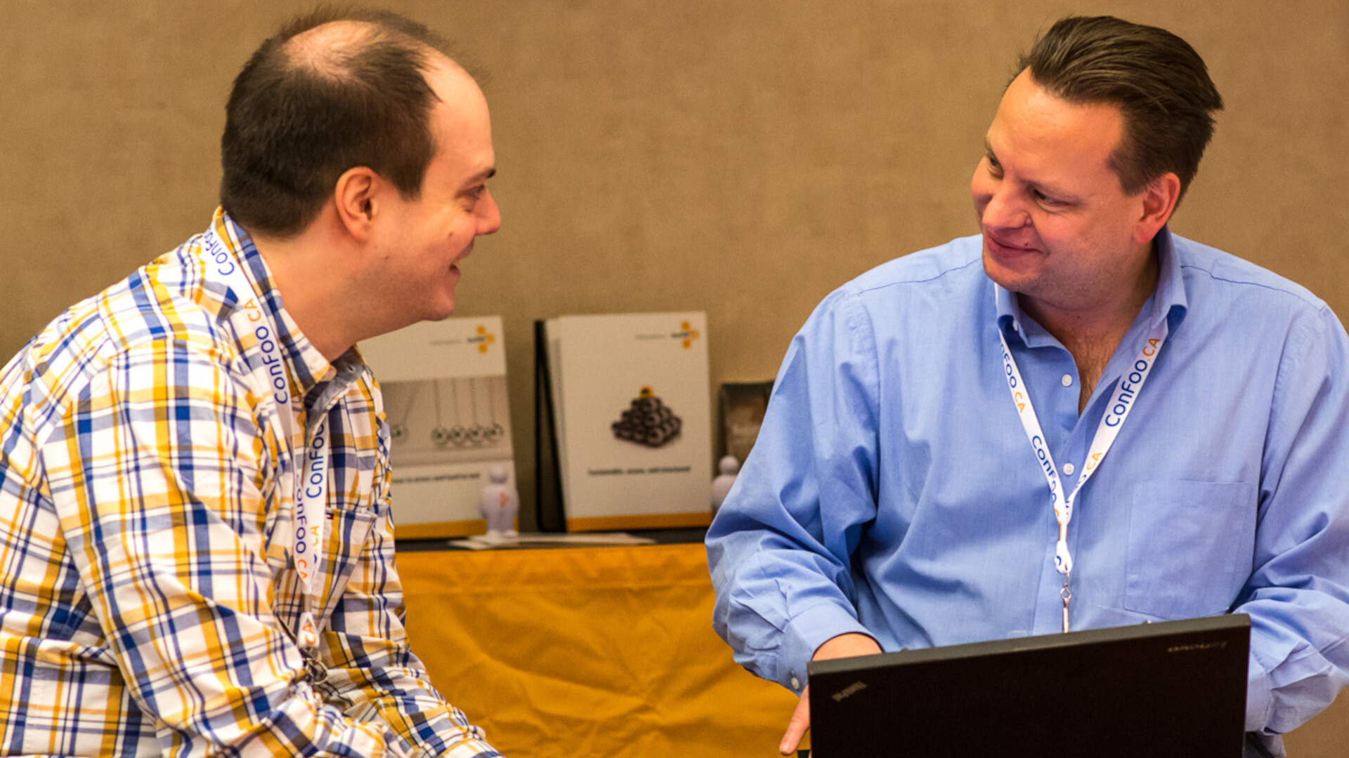 An evening with Sebastian and Stefan